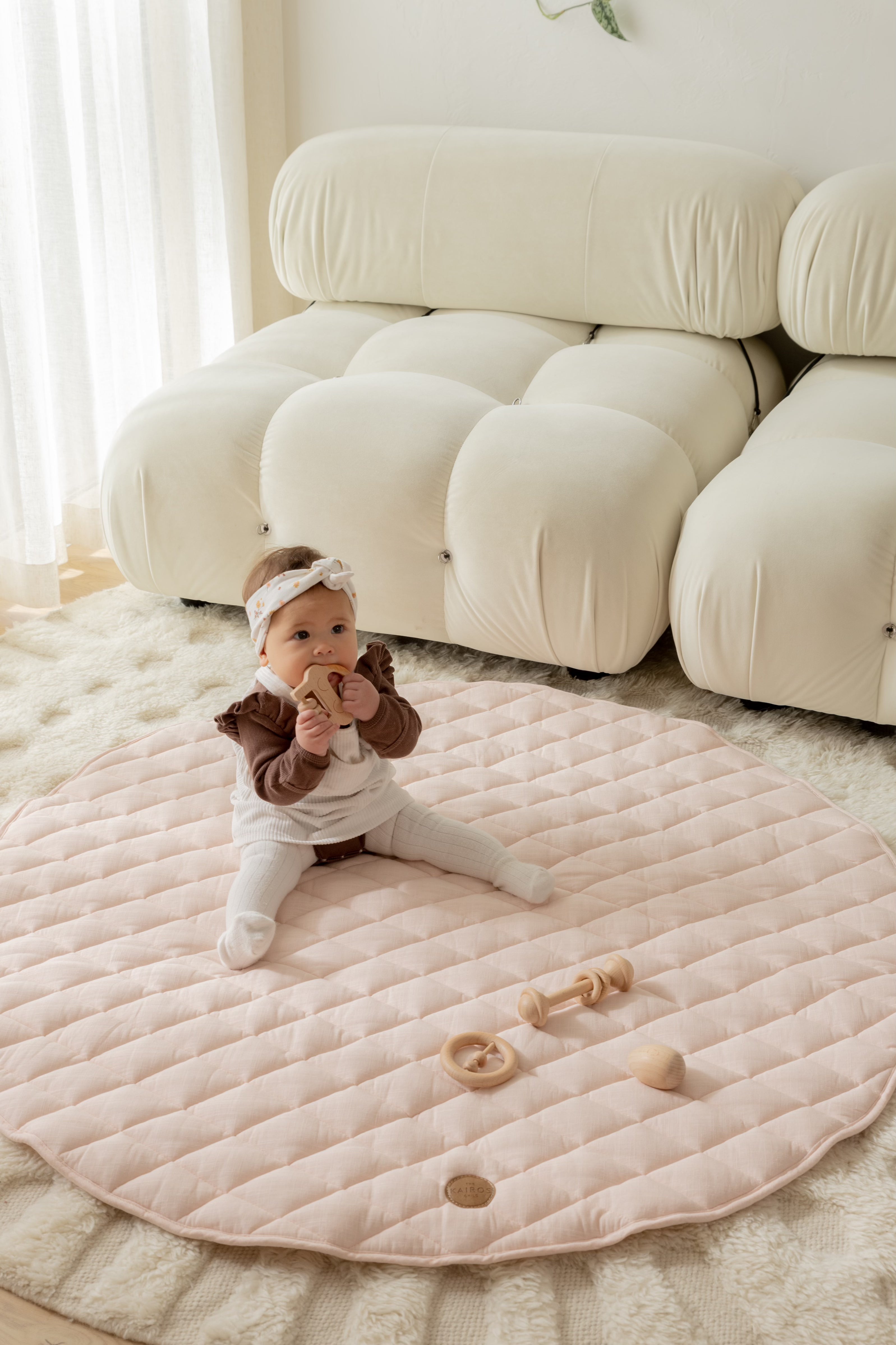 Linen Baby Mat
