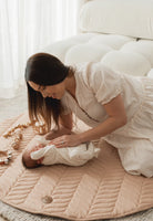 Linen Baby Play Mat 
